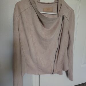 Blank NYC Beige Suede Jacket